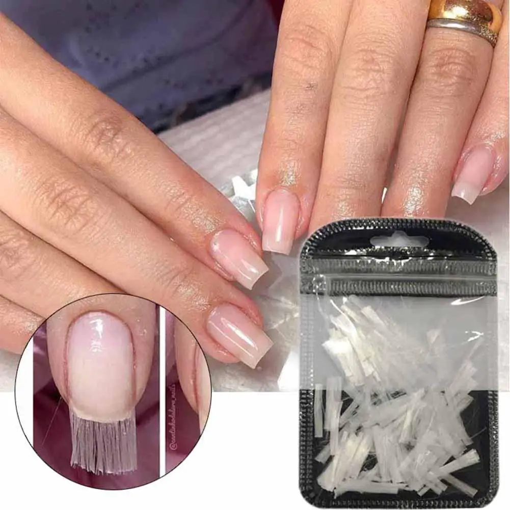 

Portable Nail Extension Fiberglass Acrylic Tips Form Building Silk Glass Fiber Nail Gel New Arrival