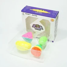 YX speed Cube комплект Yuxin Mastermorphix Торт зеркало яйцо Yuanbao волшебный куб неправильный набор II с подарочной коробкой