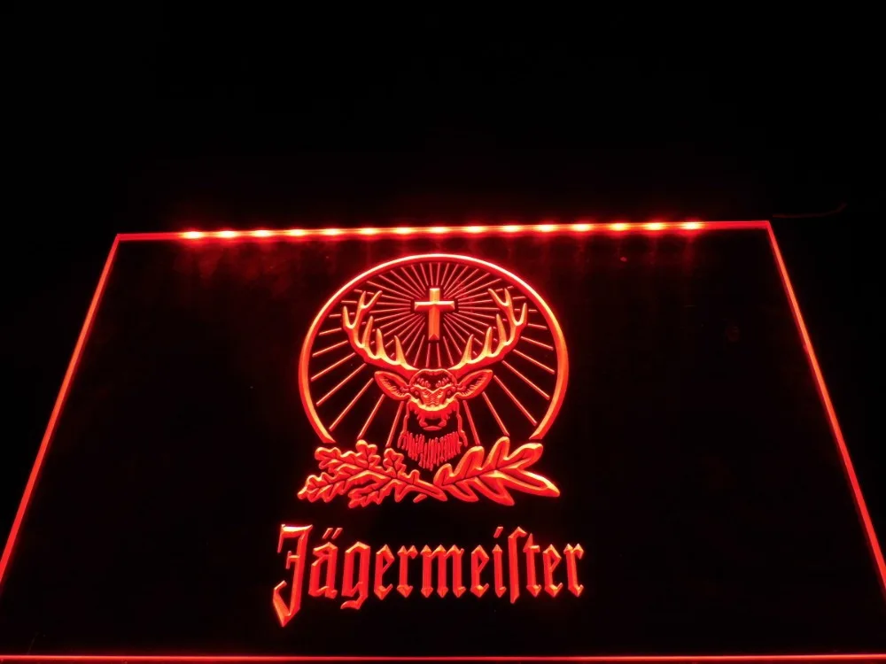 TR001-Jagermeister-светодиодный неоновый светильник