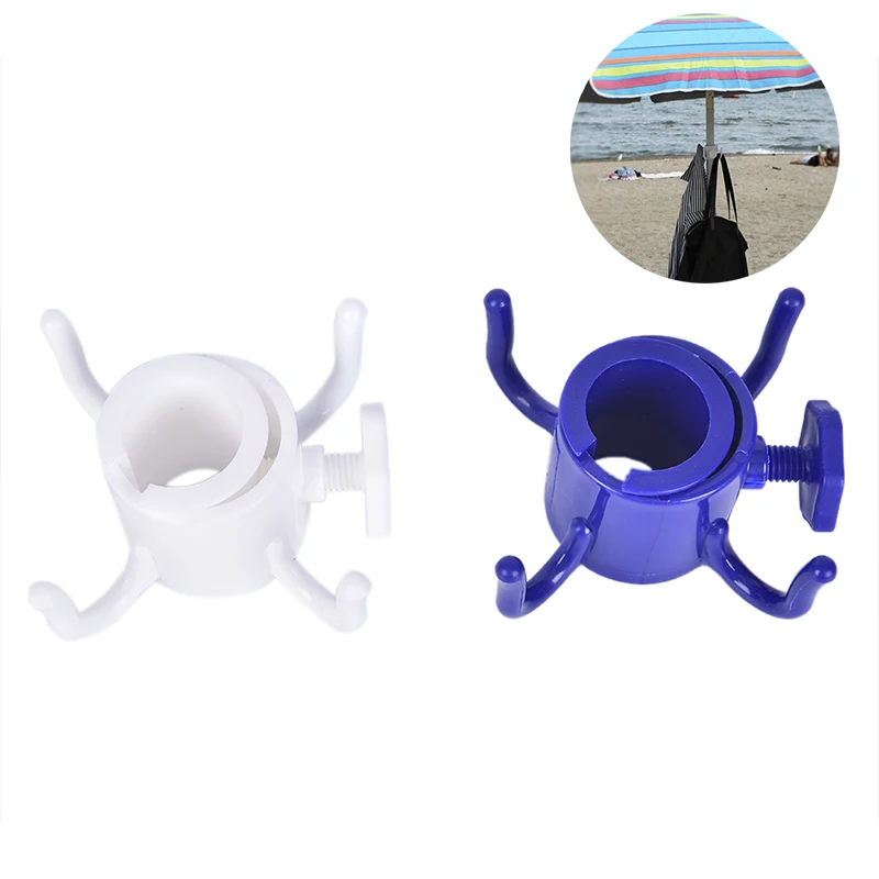 

Garden Umbrella Plastic Four Prongs Hanger Outdoor Beach Umbrella Hook Nail Four Legs Hooks