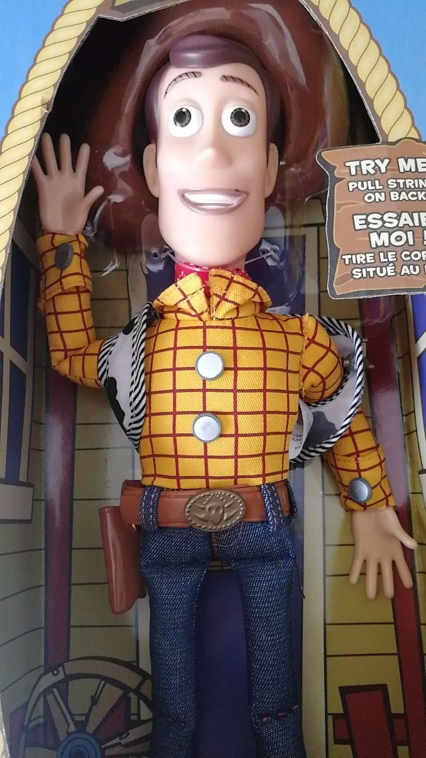 Cena 2019 nowy pakiet 43cm toy story 3 Talking Woody Action figurki do zabawy zabawki modele dzieci Christmas Gift darmowa wysyłka