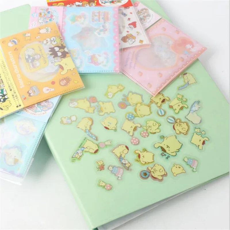 

45pcs/pack Creative Candy Packaging Stickers Cute Decorative Stickers Cartoon Jelly Stickers WJ01