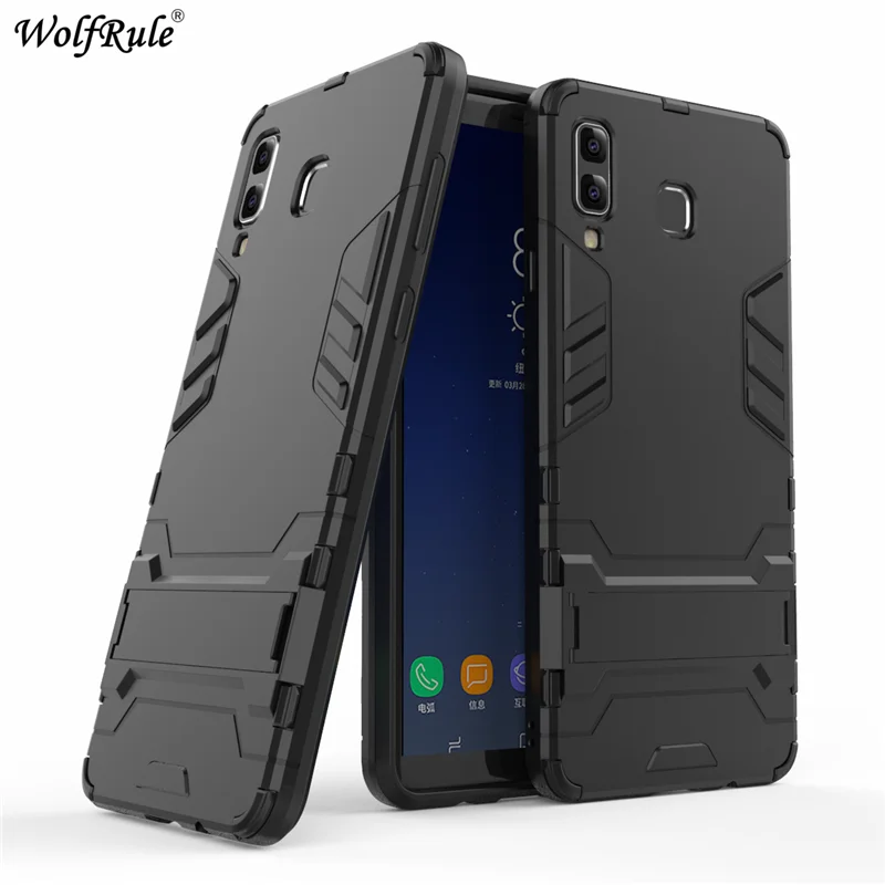 For Samsung Galaxy A8 Star Case Funda Silicone Hard Pc Back Phone Case