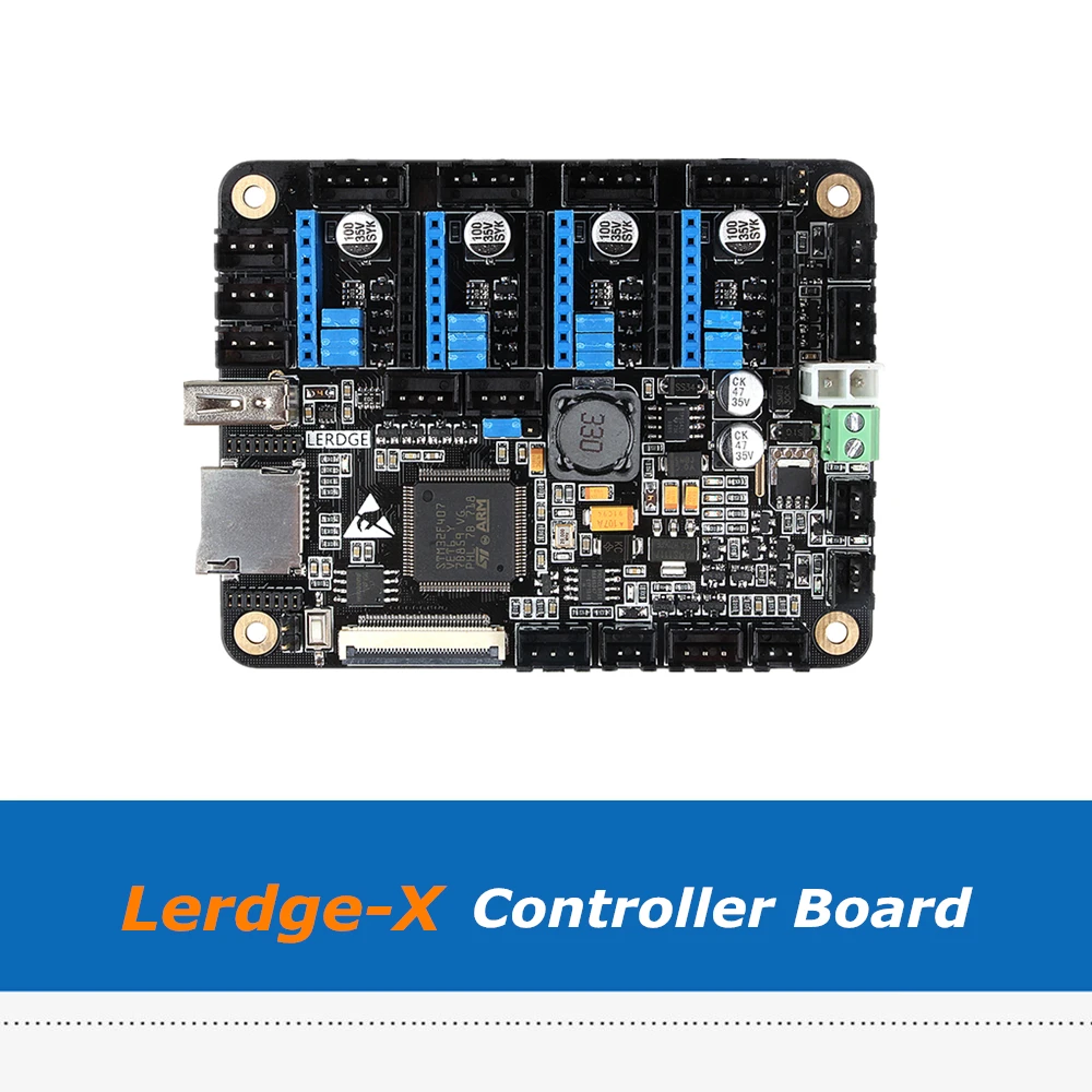 ARM 32 бит Lerdge X плата контроллера с A4988/Drv8825/TMC2100/LV8729/TMC2208 для Reprap 3D принтера|Детали и