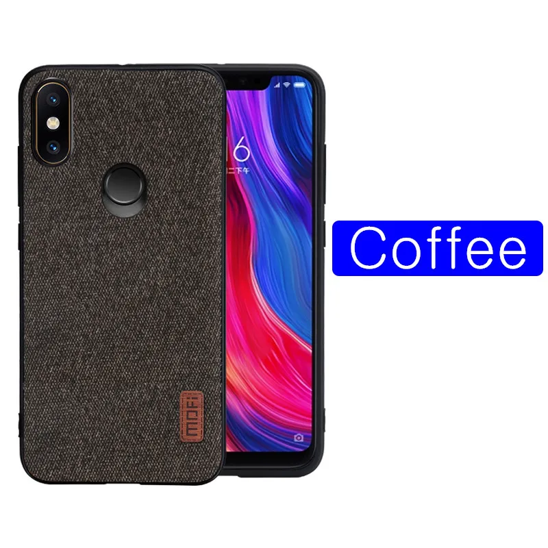 phone cases for xiaomi For Xiaomi Mi8 Case Cover Mi 8 Explorer Version Back Cover Silicone Fabric Shockproof Case Coque Capas MOFi Mi8 SE Case xiaomi leather case cosmos blue Cases For Xiaomi