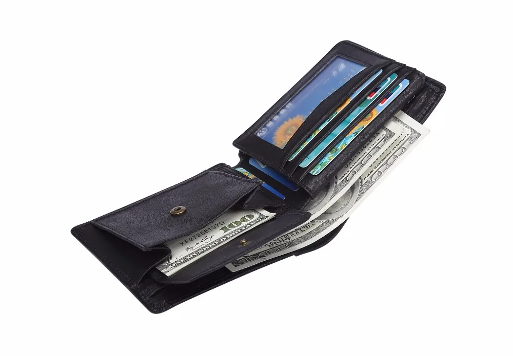 521--Vintage Designer 100% Genuine Leather Carteiras Masculinas Wallet_01 (10)