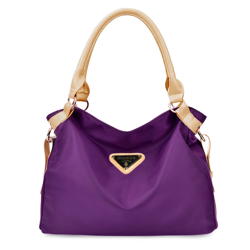 

Brand New Women Bag Oxford Fabric Handbag Waterproof Canvas Shoulder Bag Zipper Nylon Sac A Main Messenger Bags Bolsas Feminina