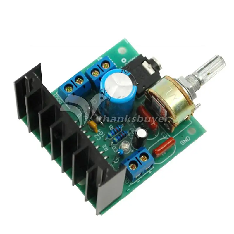 TZT AC/DC12V TDA7297 Rev A низкий уровень шума аудио усилитель плата 2*15 Вт двухканальный
