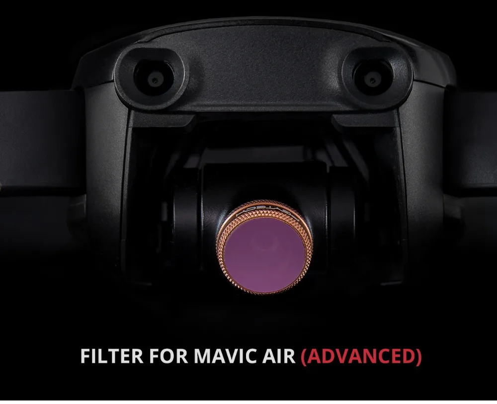 PGYTECH Расширенный фильтр для DJI Mavic Air UV CPL ND4 фильтры беспилотный фильтр для объектива камеры для DJI Mavic Air Drone аксессуары