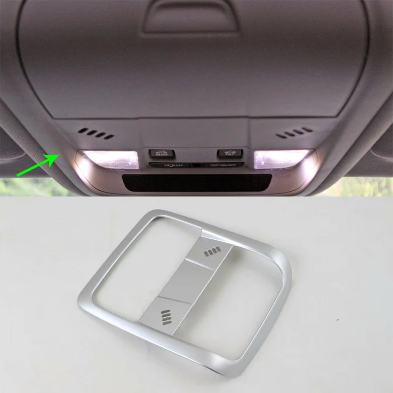 

Car Accessories Interior Decoration ABS Reading Light Lamp Cover Trim For Chevrolet Equinox 2017