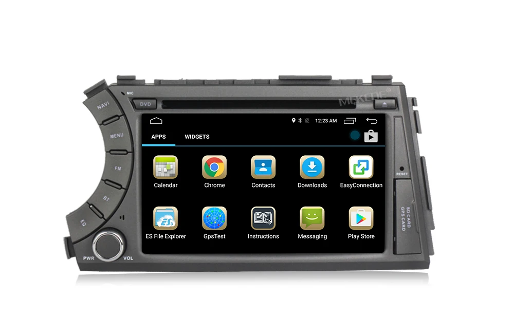 Clearance HD 2G RAM Android 7.1 2 DIN Car DVD for ssangyong Actyon Kyron with car gps radio for ssangyong actyon kryon 1080p support SWC 14