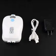 Ультра тихий аквариумный воздушный насос воздушный компрессор кислородный воздушный насос одиночный и двойной выход США вилка аксессуары для рыб