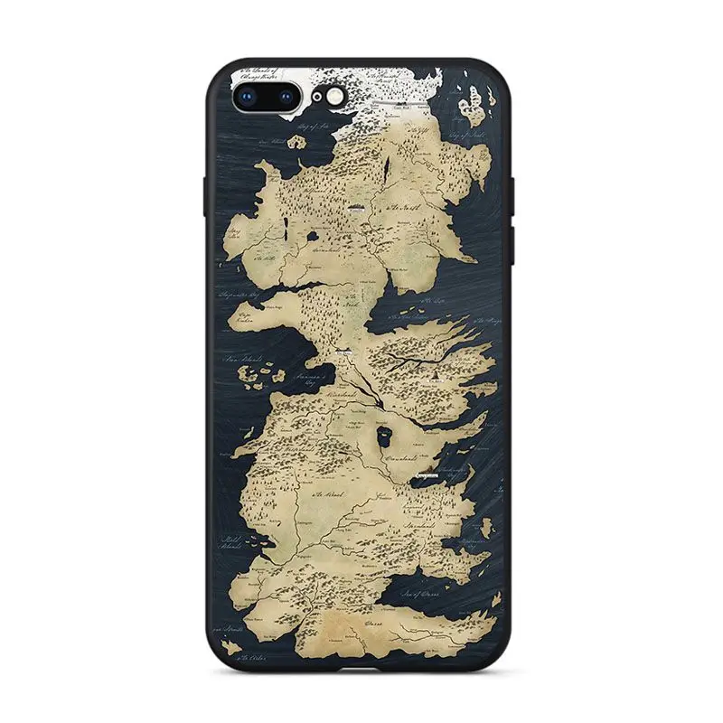 Мягкий силиконовый чехол для телефона Babaite Game of Thrones Apple iPhone 8 7 6 6S Plus X XS MAX 5 SE