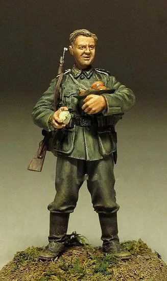 1/35 каучуковая фигурка модель комплект Unassambled Неокрашенная 00245