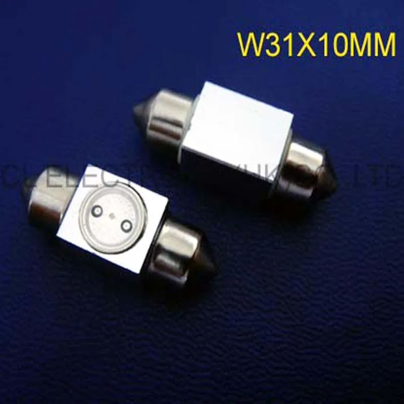 

High quality 1W 12V high power led car reading lights,31mm 12V car led dome lighting free shipping 100pcs/lot