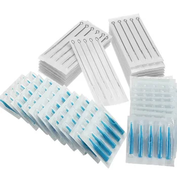 

EO Gas Sterilize Tattoo Needles with Tattoo Tips Disposable Hygienic Professional Mixed Tattoo Guns Needles Tattoo Kit