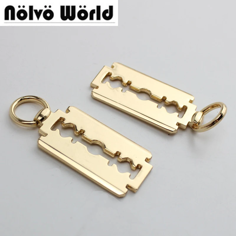 

50pieces 8# 5# 3# size 4 colors metal zipper puller zip slider for bags,garments sewing