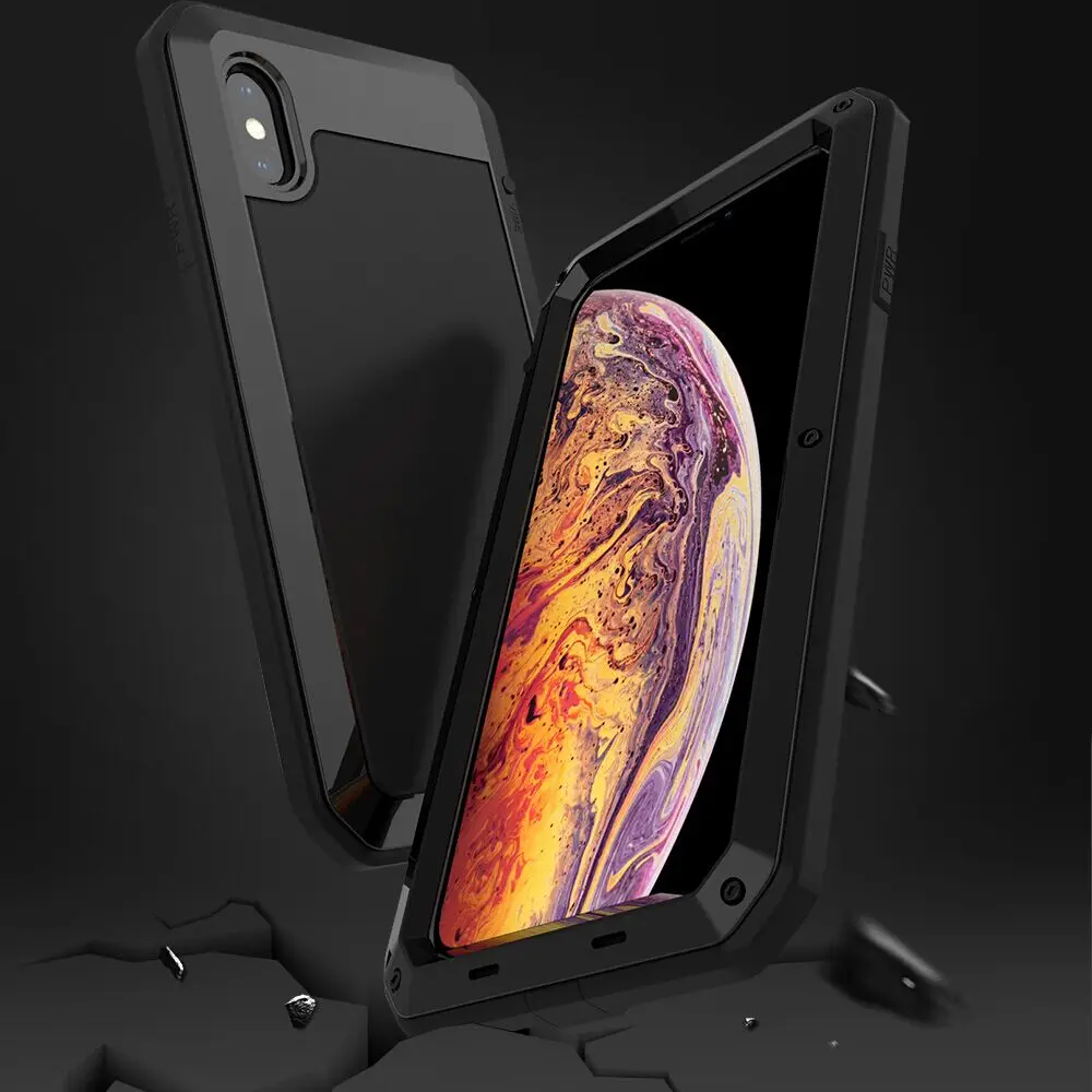 Tikitaka сверхпрочная защита Doom Броня металлический алюминиевый чехол для телефона для iPhone XS Max XR 6 6S 7 8 Plus X 5S SE противоударный чехол