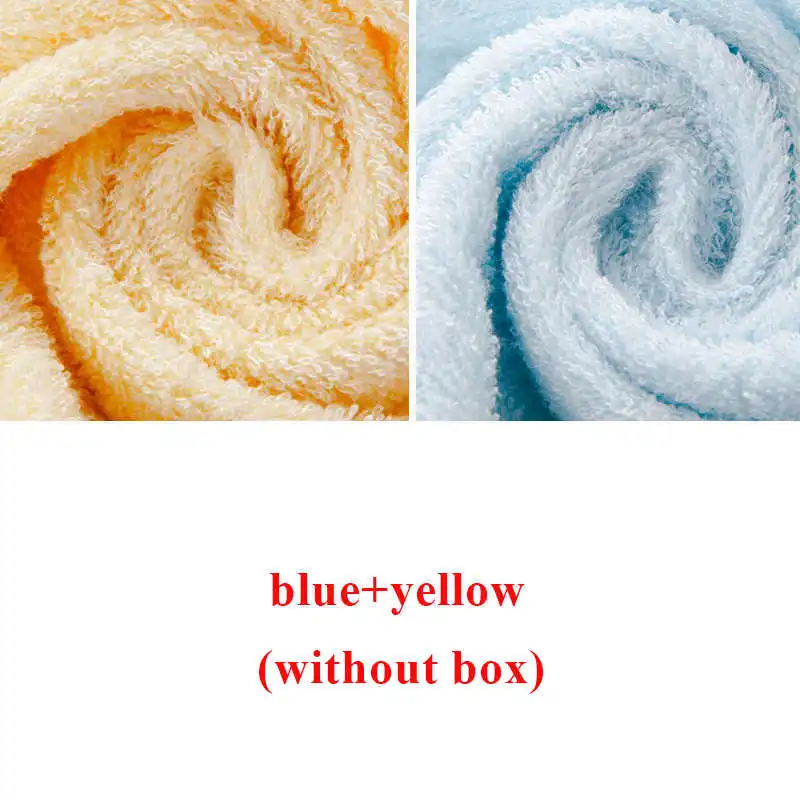 Подгонянный дисплей картона 2 шт./компл. 34*76 см бамбуковое волокно полотенца для лица банные полотенца для рук Toallas de Mano L-01T - Цвет: Color 5