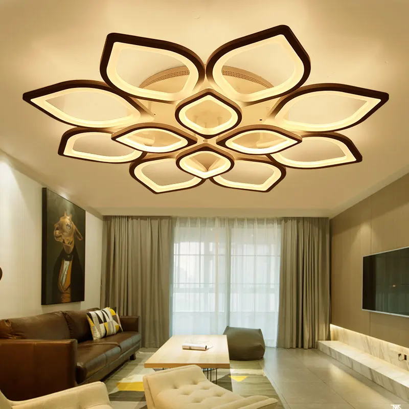 

Ideal Modern Led Ceiling Lights For Living Room Study Room Bedroom Home Dec lamparas de techo Modern Led Ceiling Lamp
