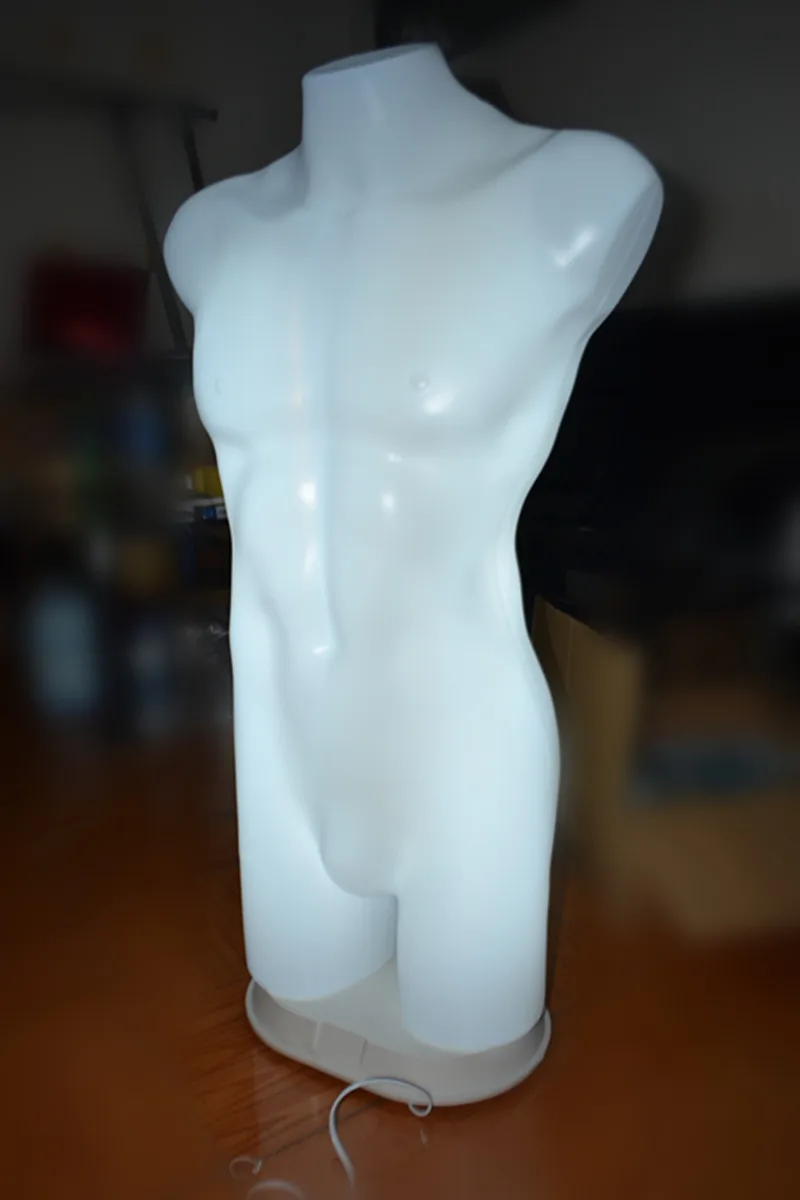 2016 New Arrival Half Body Mannequin Lighting Male Mannequin Upper Body