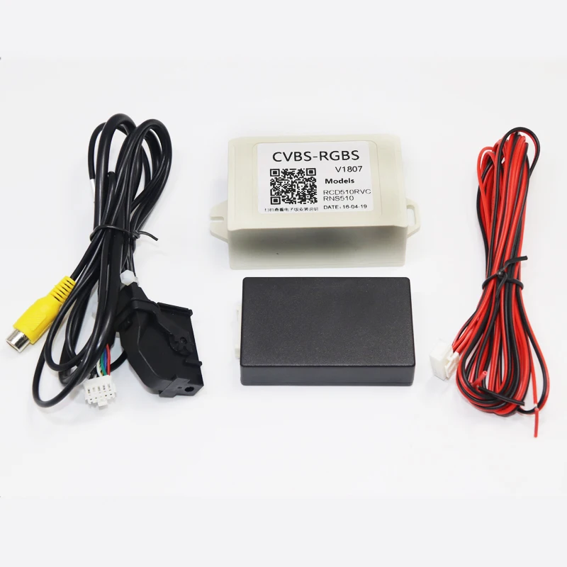 RGB коробка адаптер Aftermarket камера заднего вида CVBS/AV преобразователь RGB адаптер для Фольксваген RCD 510 RNS 510 RNS 315