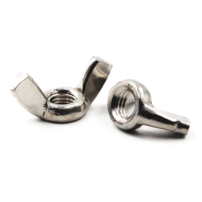 Nut set. Nut s304 wing m8 uni5448. гайка-заклепка бабочка.