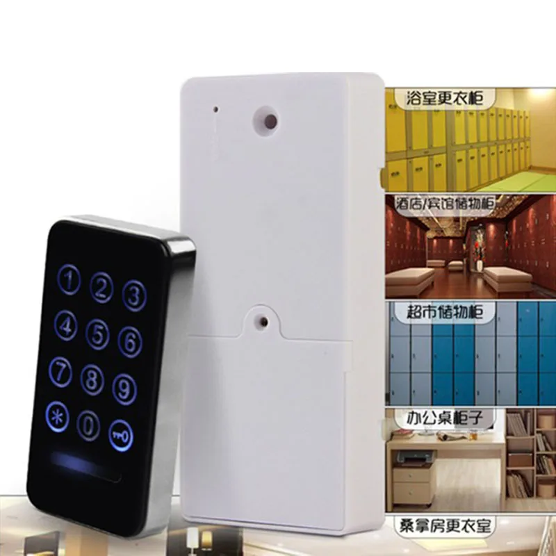 Бесплатная доставка сенсорная клавиатура пароль RFID карта ключ металлический