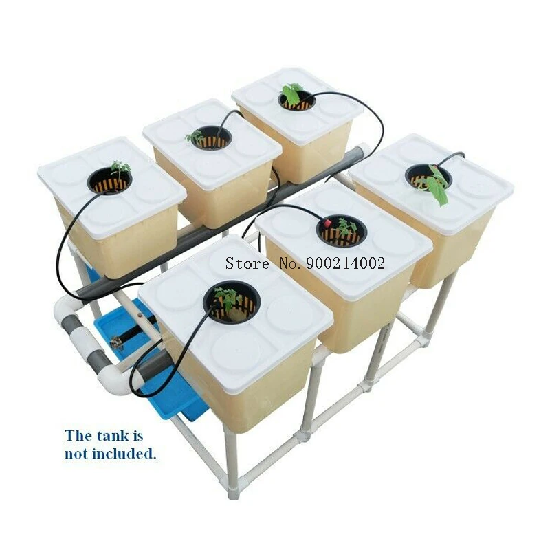 

6 Sites Hydroponic Site Grow Kit Box-type Culture Garden Growing System