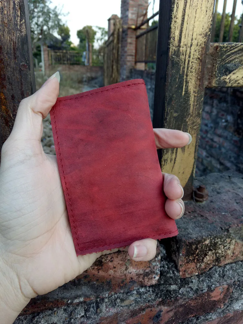 Vintage Red Card Holder (1)