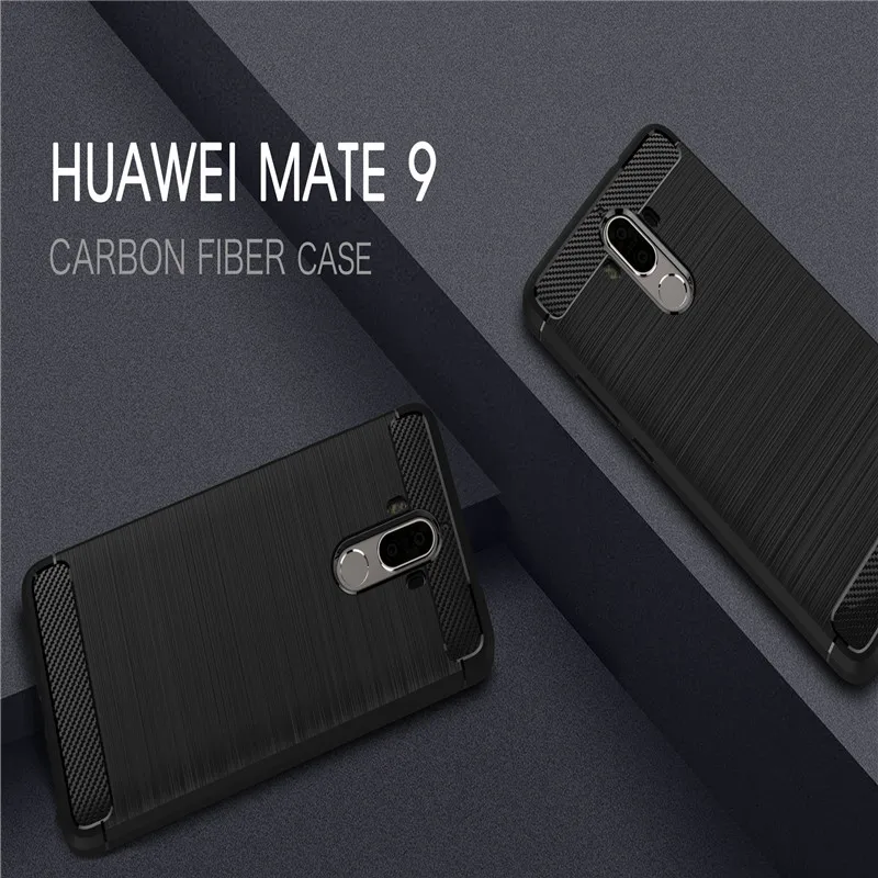 Shockproof For Huawei Mate 9 Case 5.9 inch luxury Soft TPU Silicone Protective Cover Mate9 Phone case bag |
