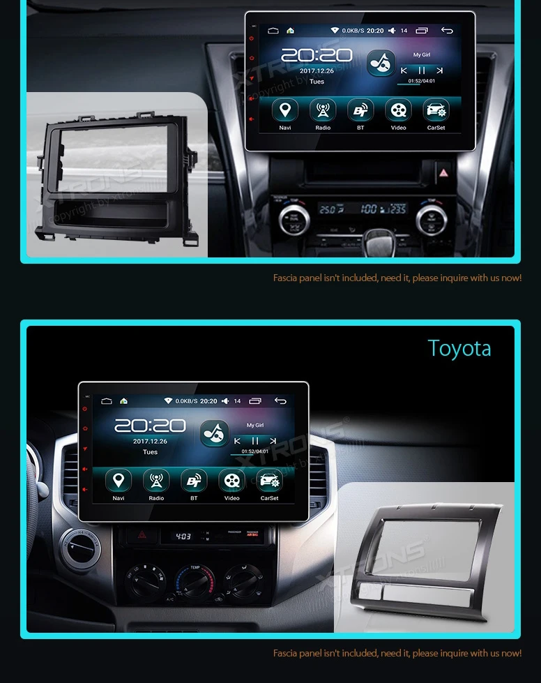 Best 10.1" Android 6.0 OS Two Din Car Multimedia 2 Din Car Navigation GPS Double Din Car Radio with 4G/3G/WIFI Internet Support 2