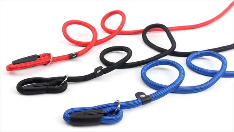 dog pinch collar nylon rope