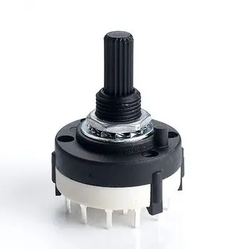 

2pcs,1 POLE 4 Position Custom Wiring ROTARY SWITCH 1P4T