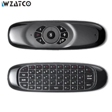 Беспроводной игровой пульт дистанционного управления C120 Mini Fly 2,4G для ПК Android TV BOX, проектор WZATCO Android, геймерская воздушная мышь с датчиком движения Беспроводной игровой пульт дистанционного управления C120 Mini Fly 2,4G для ПК Android TV BOX, проектор WZATCO Android, геймерская воздушная мышь с датчиком движения
