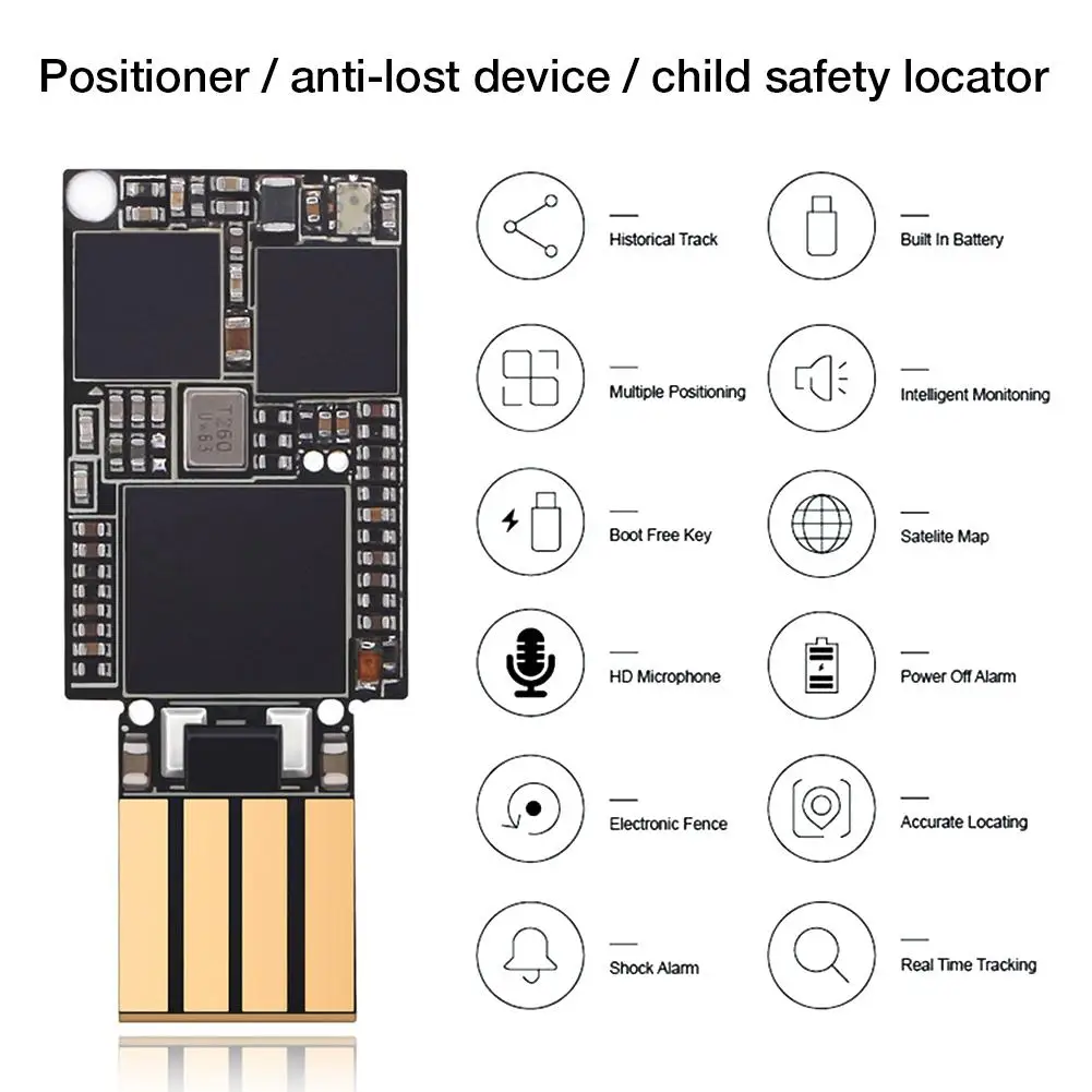 2G gps трекер микро локатор модуль детский локатор модуль ПЭТ локатор модуль электрический автомобиль позиционирование автомобильные аксессуары