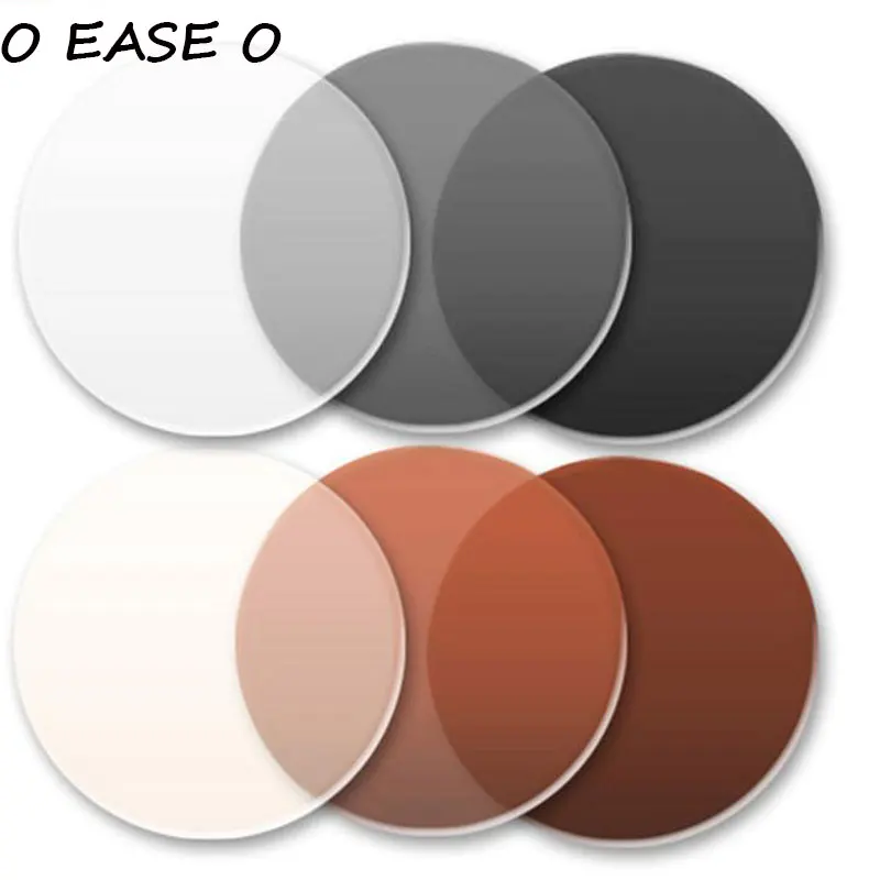 

2019 Photochromic Lens Photogray Photobrown Sunshades Unisex 1.56 Index Single Vision With Lens Cut And Frame Fitting Service