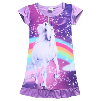Toddler Kids Unicorn Princess Dress