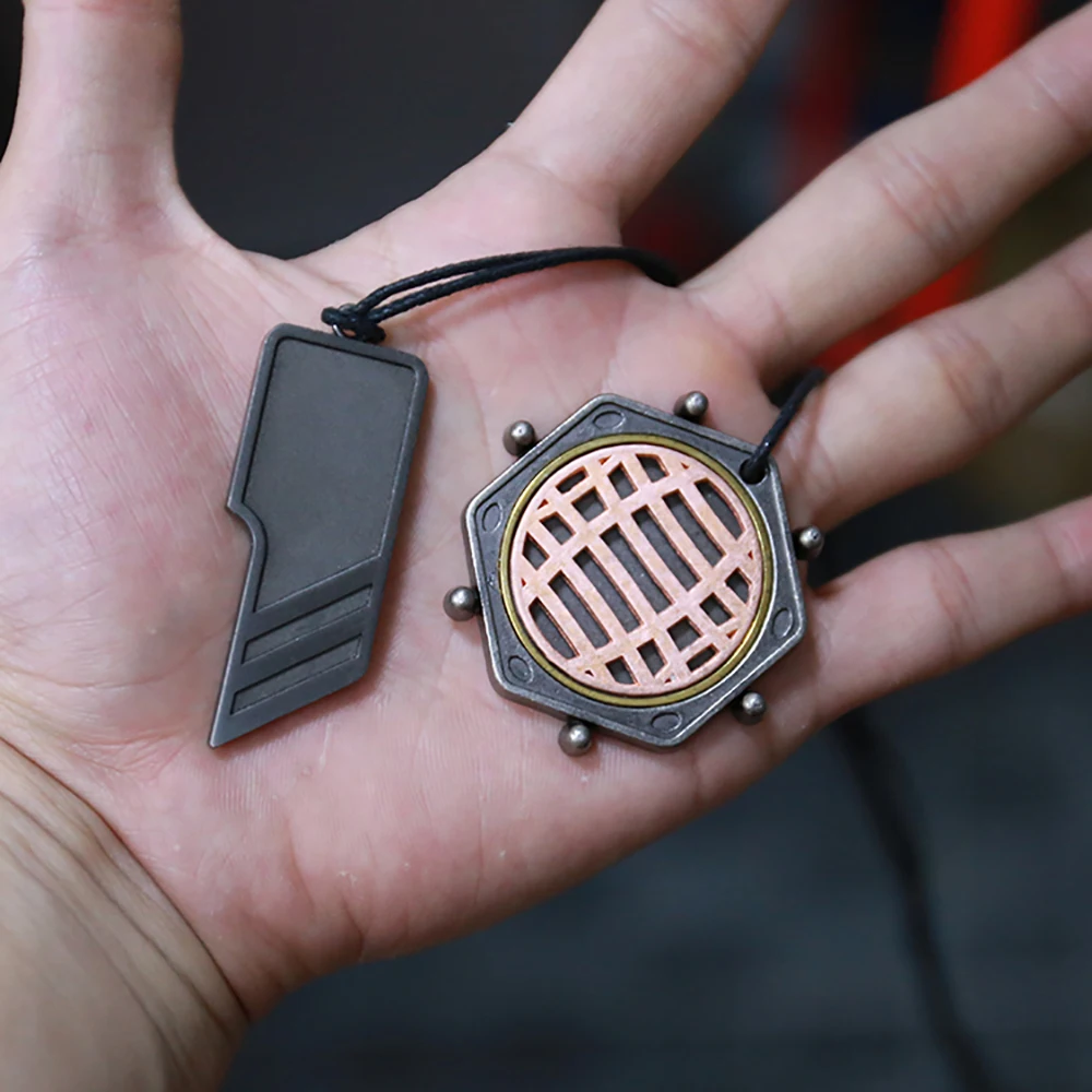 Peter Quill Necklace Avengers:Infinity War Star Lord Prop Replica Jewelry Men Pendant as Peter Quill Cosplay Costume