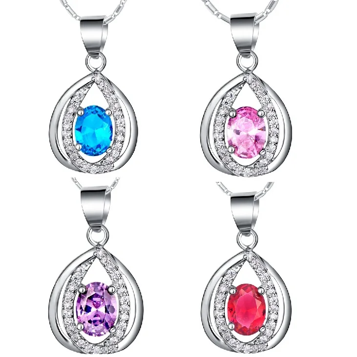 Colar De Flores De Cristal Colares Acess rios Coreano Tend ncias Em 