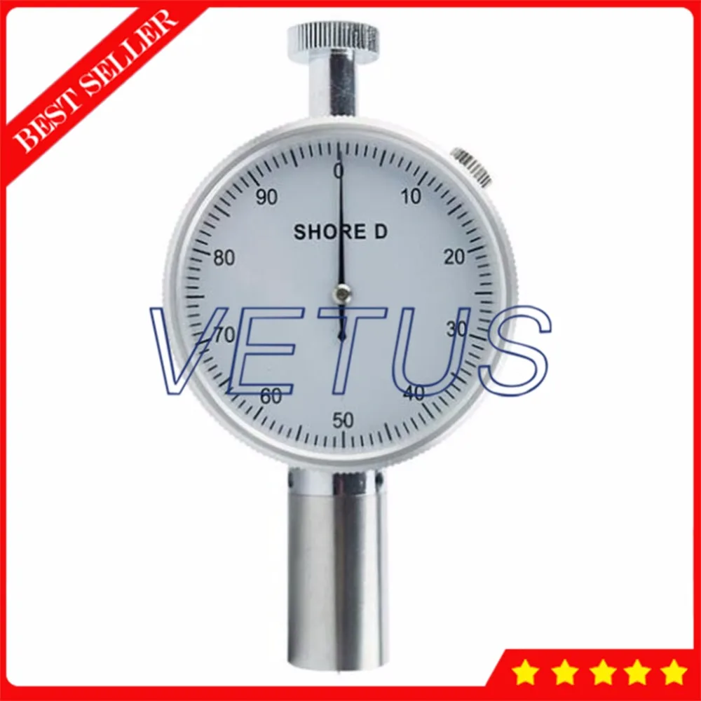 

LX-D-1 Single Pointer Shore D Hardness Tester Meter with Common Hard Rubber Durometer Gauge Analog Sclerometer