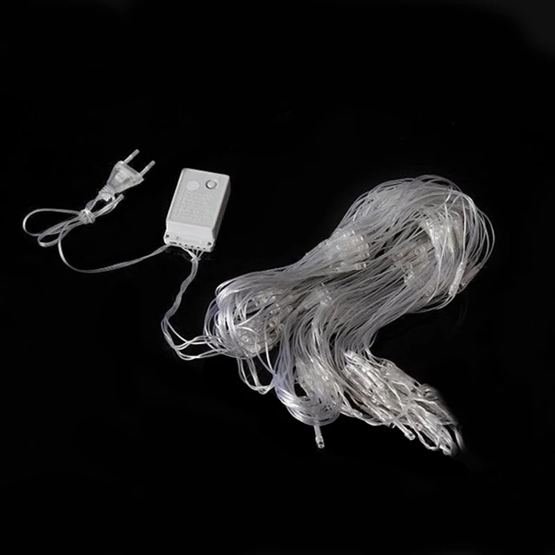 2M*2M 210 LED Net Mesh Fairy String Light Wedding Party Garland Decoration Christmas String Lighting With 8 Function Controller 2M*2M 210 LED Net Mesh Fairy String Light Wedding Party Garland Decoration Christmas String Lighting With 8 Function Controller