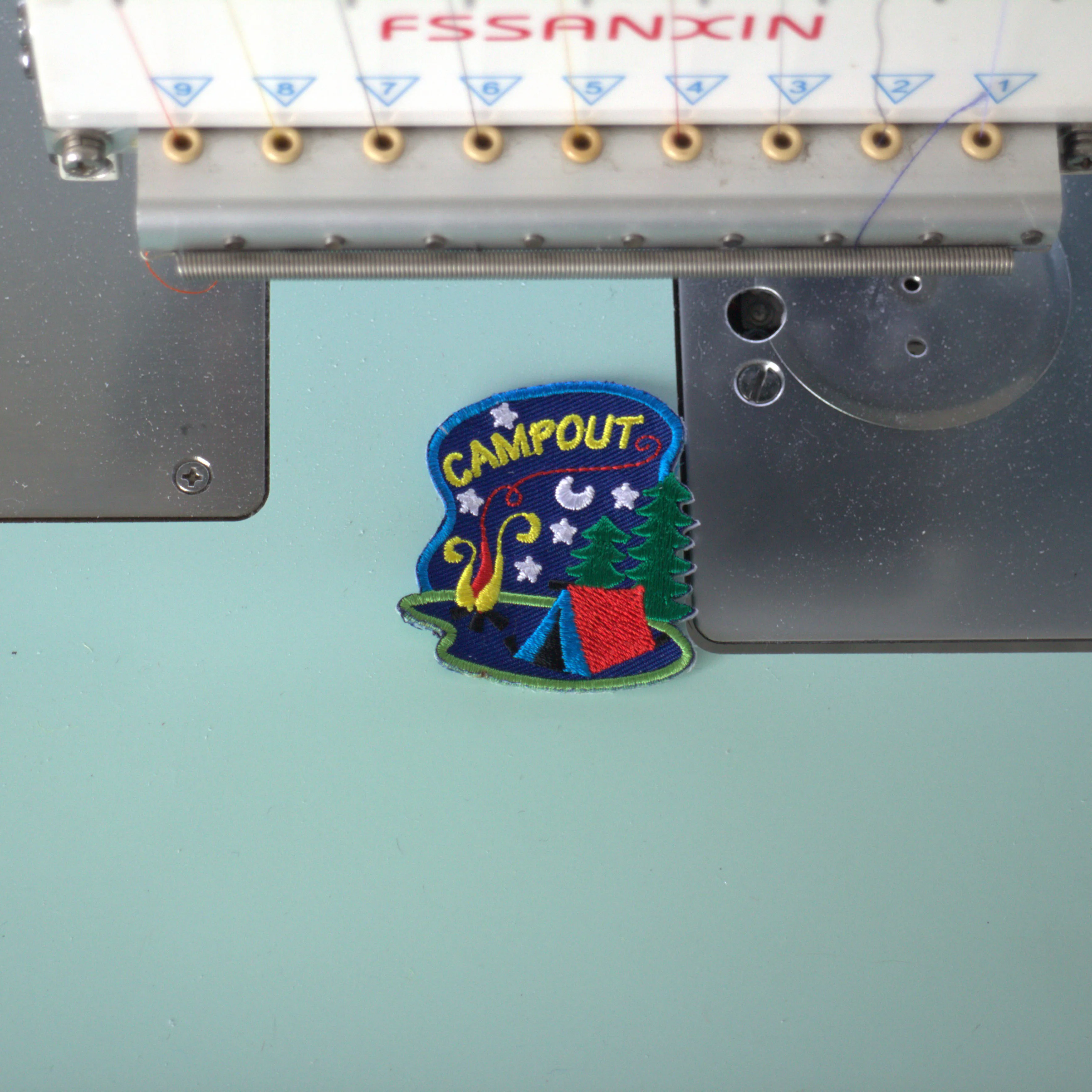 

embroidered badge denim jacket DIY your own Apparel Sewing Fabric Badges