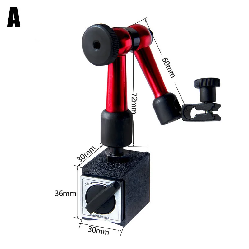 1 шт., магнитный держатель, регулируемая универсальная гибкая подставка для цифрового рычажного циферблата, индикатор, измерительный прибор, инструменты