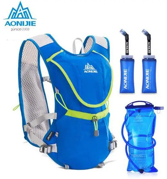 

AONIJIE 8L Outdoor Sport Running Backpack Marathon Hydration Pack Backpack Rucksack Bag Vest Harness Water Bladder