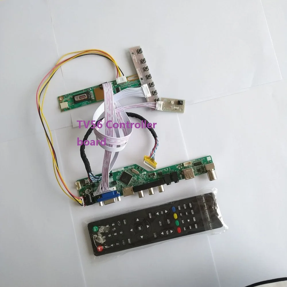 for B121EW03 V3 Interface Module Controller Board Resolution TV AV VGA HDMI USB 20pin Digital Signal