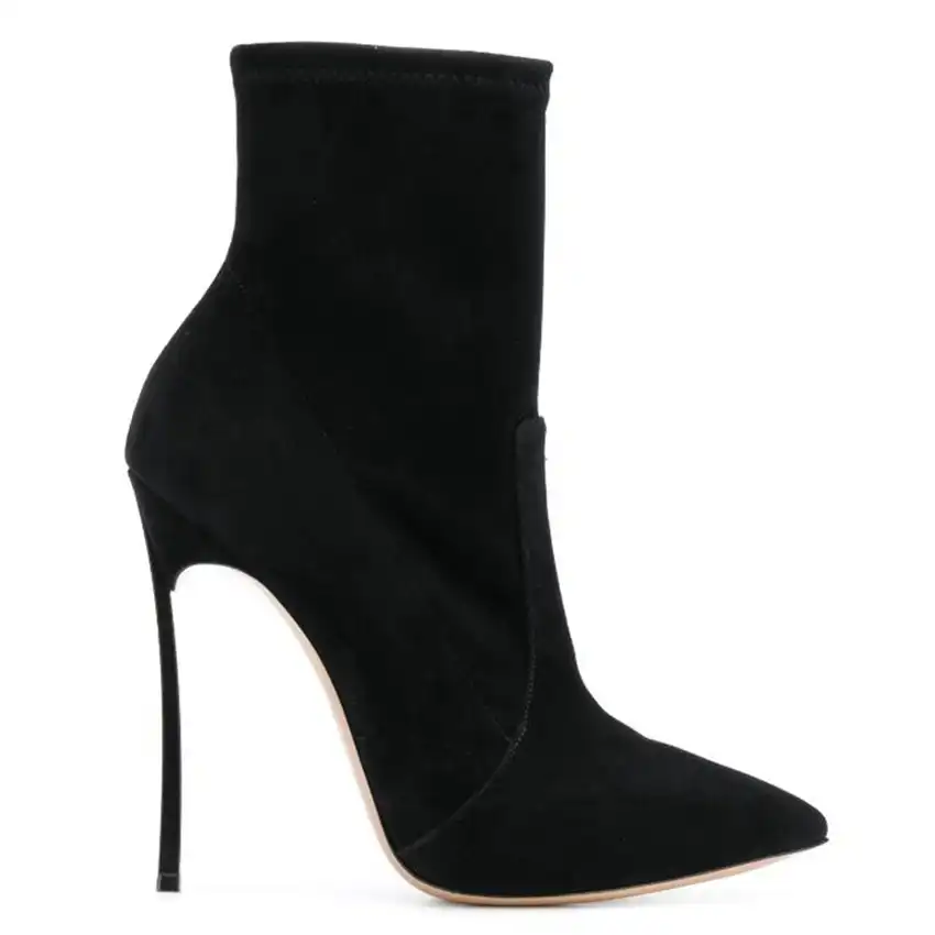 Womens Suede Leather Platform Boots Ladies Thin Heels Ankle Boots Woman High Heel Winer Shoes Snow Sock Boot Women Shoe Womens Suede Leather Platform Boots Ladies Thin Heels Ankle Boots Woman High Heel Winer Shoes Snow Sock Boot Women Shoe