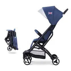 Коляска ультра-легкий складной poussette новорожденных kinderwagen Детские Коляски 2 в 1 дети портативный Детские коляски