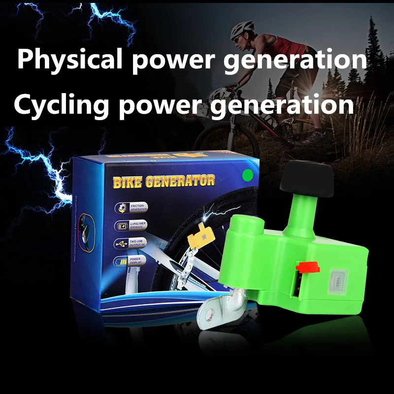 Bicycle Accessory Generator Mobile Dynamo Latest Action Night Riding