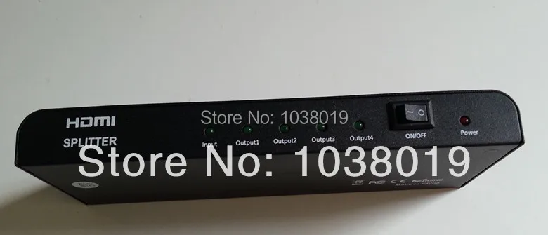 ibay-hs104-1HDMI 1*4Factory provideHDMI splitter4ports HDMI splitter-HDMI 1port input 4 ports output
